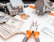maintenance tools, money, and houses.feature